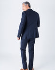 Delph Tailored Fit Navy Suit