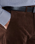Driver Corduroy Trousers - Elastic