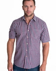 Navy Checked Shirt