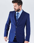 Suit 6 Plain Slim Fit Navy Suit Jacket