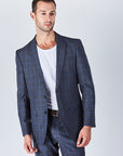 Suit 8 Plain Slim Fit Navy Suit Jacket