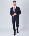 Trent Tailored Fit Blue Suit