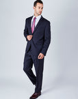 Trent Tailored Fit Blue Suit