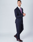 Trent Tailored Fit Blue Suit