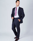 Trent Tailored Fit Blue Suit