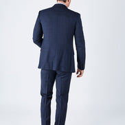 Delph Tailored Fit Navy Suit