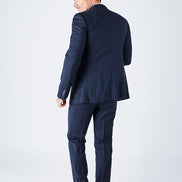 Delph Tailored Fit Navy Suit