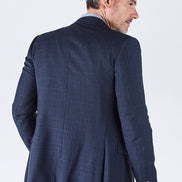 Delph Tailored Fit Navy Suit