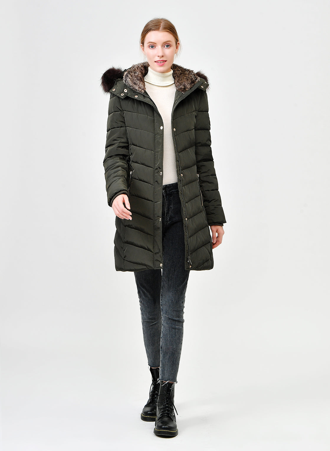 Laura Coat Khaki