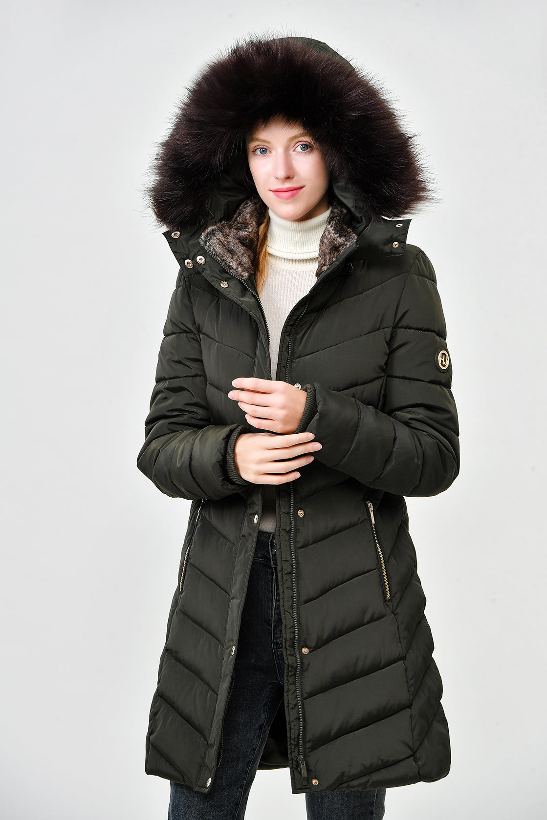 Laura Coat Khaki