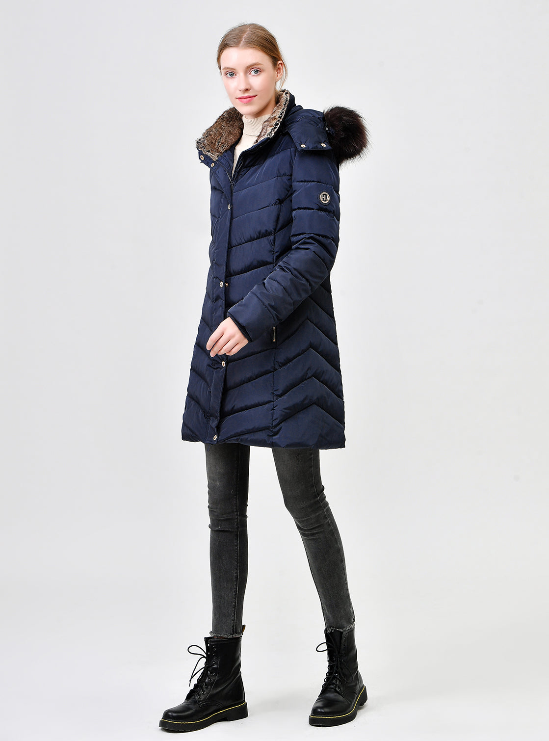 Laura Coat Navy
