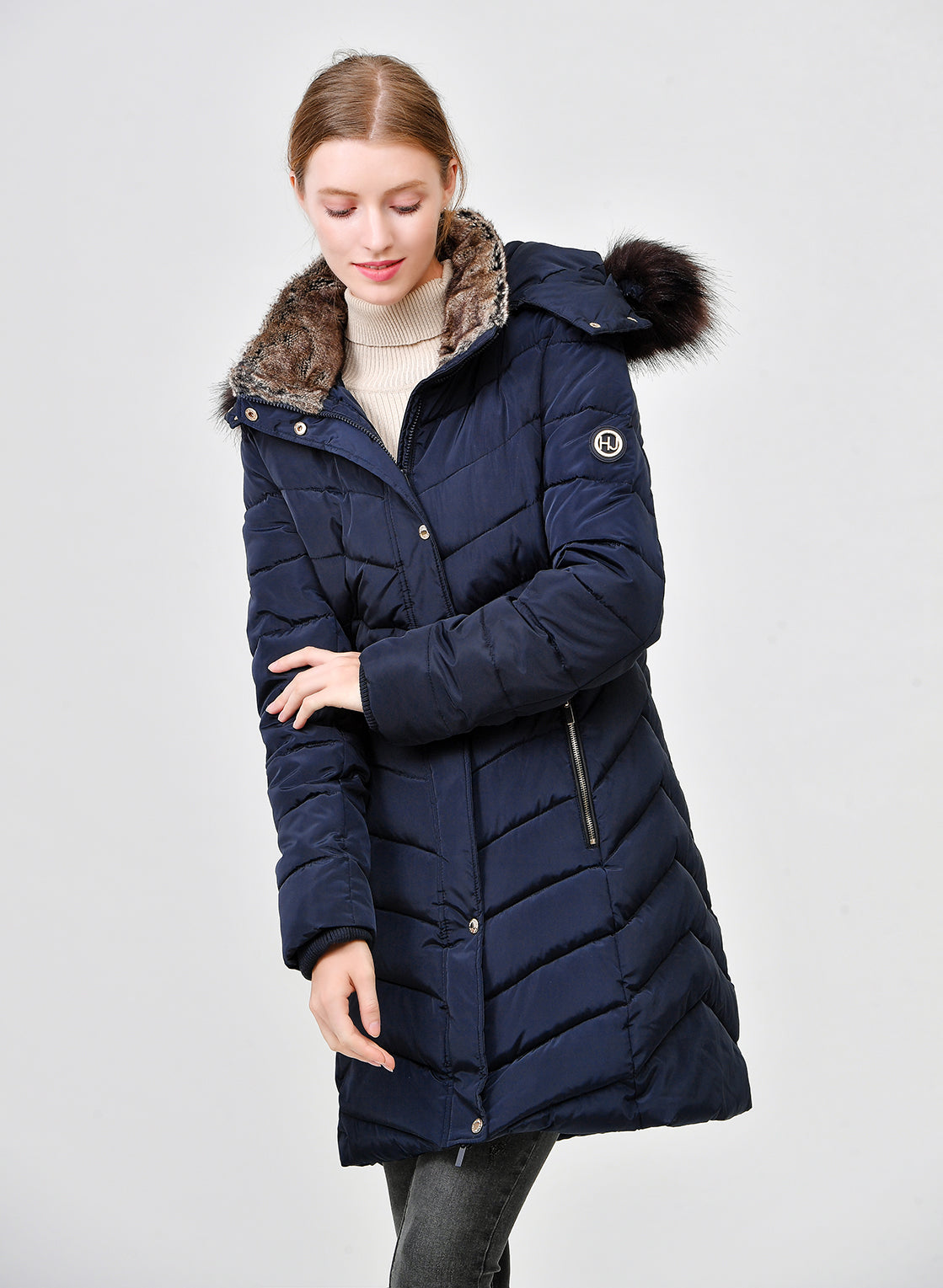 Laura Coat Navy