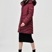 Laura Coat Plum