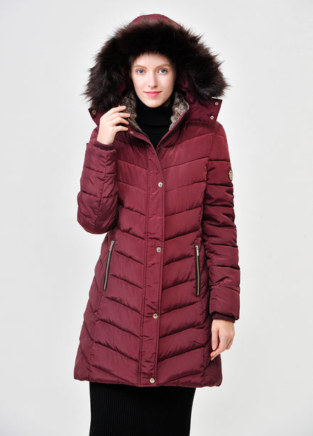 Laura Coat Plum