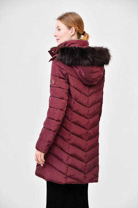 Laura Coat Plum