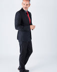 Harry Tailored Fit Black Suit