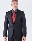 Harry Tailored Fit Black Suit
