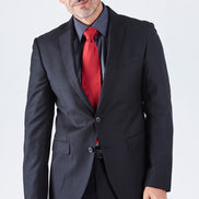 Harry Tailored Fit Black Suit
