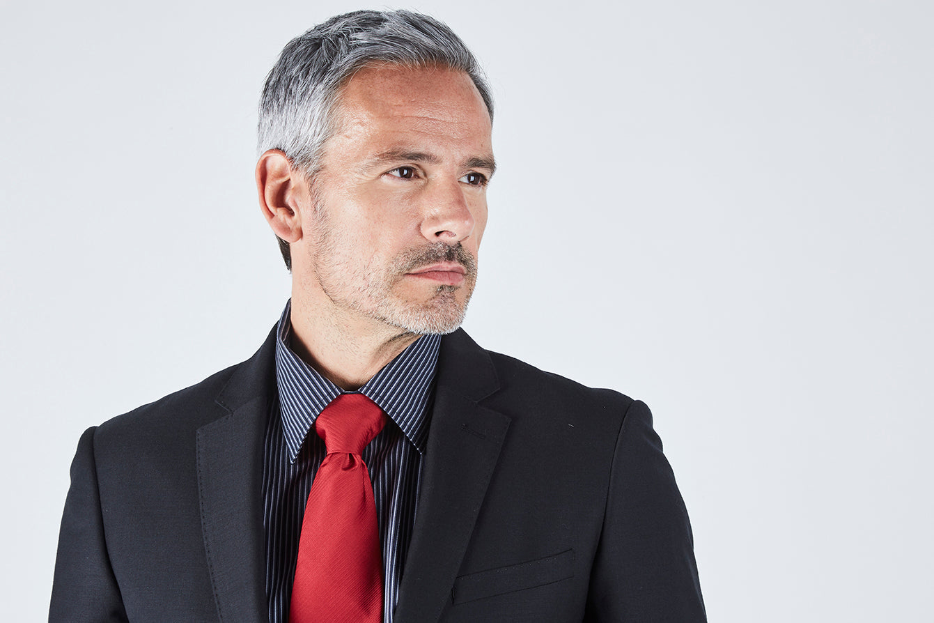 Harry Tailored Fit Black Suit