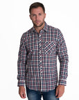 Purple Checked Shirt