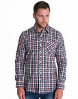 Purple Checked Shirt
