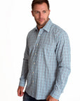 Teal Checked Shirt