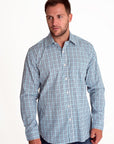 Teal Checked Shirt