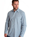 Teal Checked Shirt