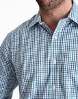 Teal Checked Shirt