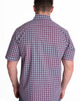 Navy Checked Shirt
