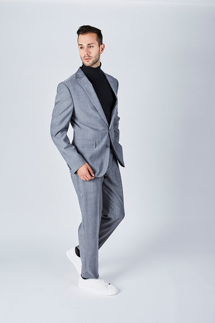 Kyle Tailored Fit Grey Suit