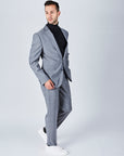 Kyle Tailored Fit Grey Suit