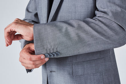 Kyle Tailored Fit Grey Suit