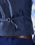 Suit 6 Plain Slim Fit Navy Suit Waistcoat