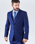 Suit 6 Plain Slim Fit Navy Suit Jacket