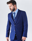 Suit 6 Plain Slim Fit Navy Suit Jacket