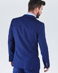 Suit 6 Plain Slim Fit Navy Suit Jacket