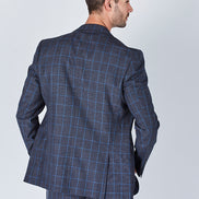 Suit 8 Plain Slim Fit Navy Suit Jacket