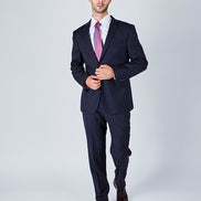 Trent Tailored Fit Blue Suit