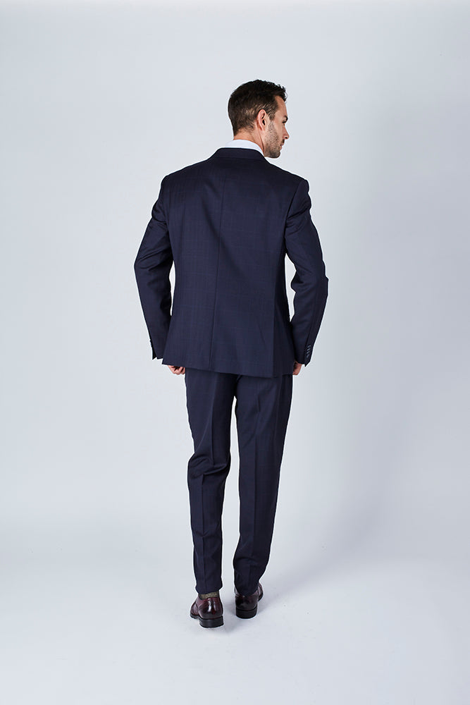 Trent Tailored Fit Blue Suit