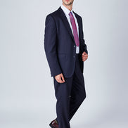 Trent Tailored Fit Blue Suit