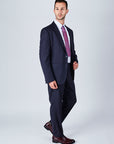 Trent Tailored Fit Blue Suit