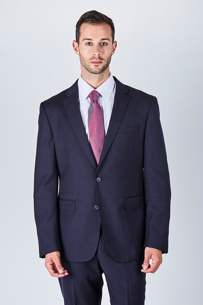 Trent Tailored Fit Blue Suit