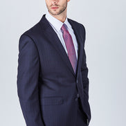 Trent Tailored Fit Blue Suit