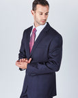 Trent Tailored Fit Blue Suit