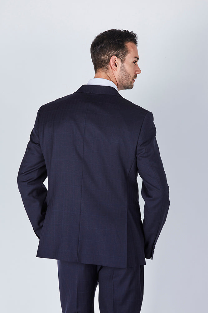 Trent Tailored Fit Blue Suit